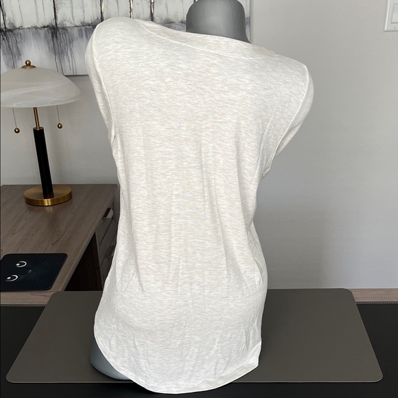 CAbi Cream Long Sleeve Top with Grommet Details - Picture 4 of 6